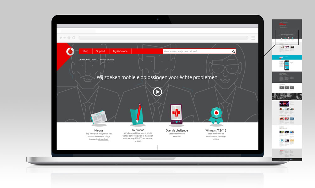 Kevin Kikkert | Vodafone Mobiles for Good
