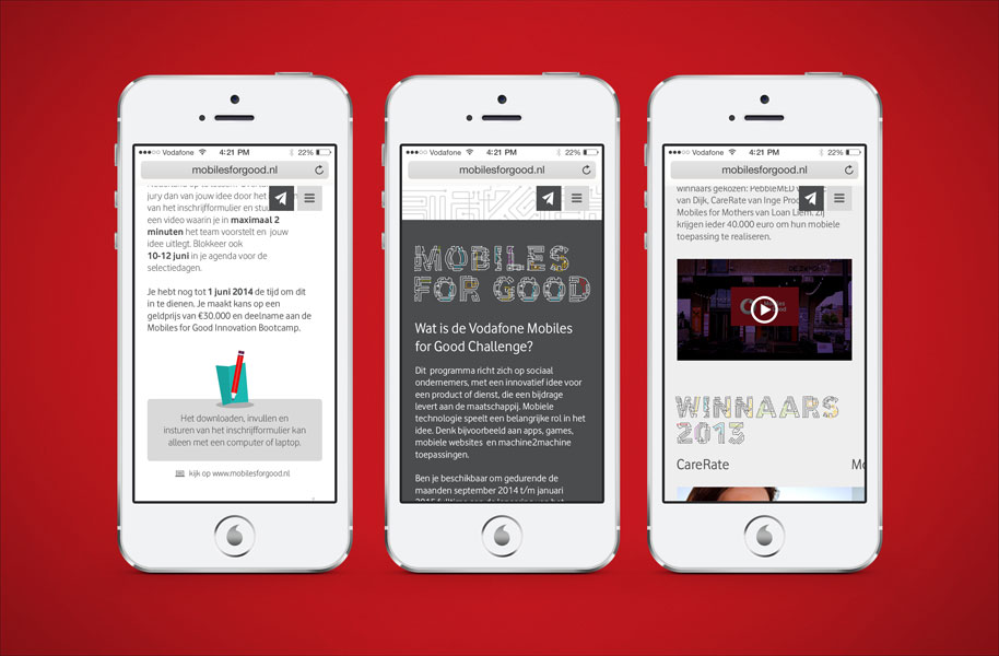 Kevin Kikkert | Vodafone Mobiles for Good