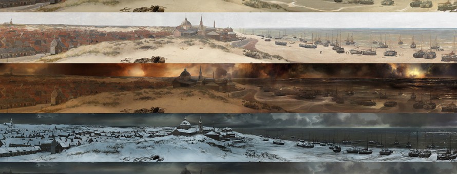 Moving Mesdag Richard Raaphorst digital painting