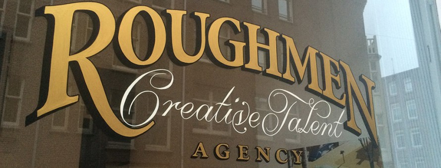 logo signpaint roughmen ruben ooms