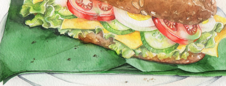 aquarel broodje gezond sarina reilingh header